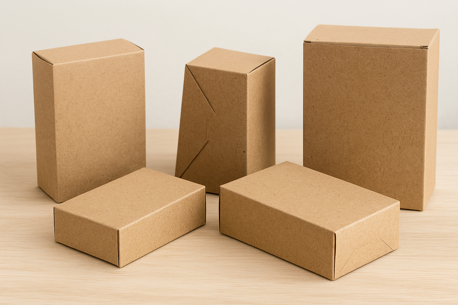 Kraft Paper Boxes - Image 1